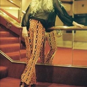 Free People X Flare Street Ophir Velvet Flares